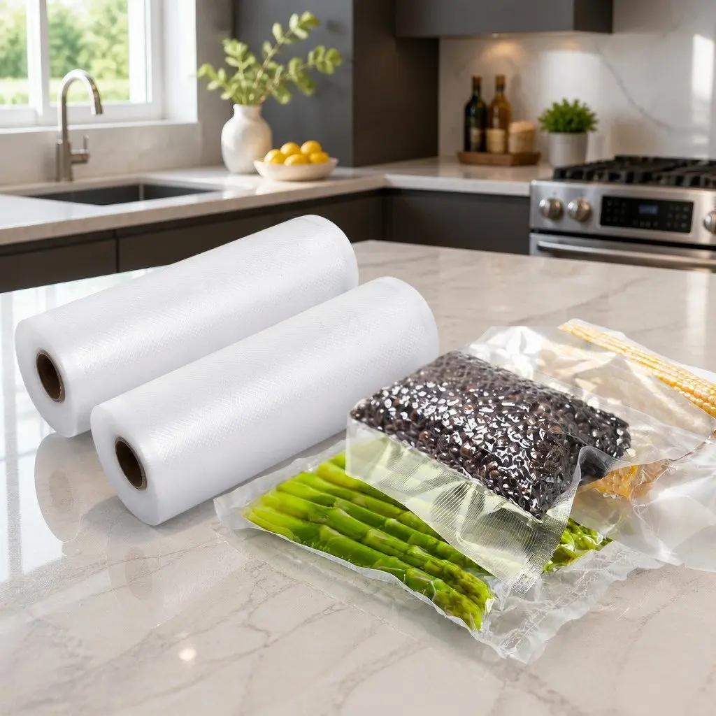 Food Vacuum Sealer Bags 2 Rolls, 15cm x 6m Each
