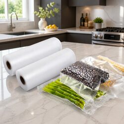 Food Vacuum Sealer Bags 2 Rolls, 15cm x 6m Each