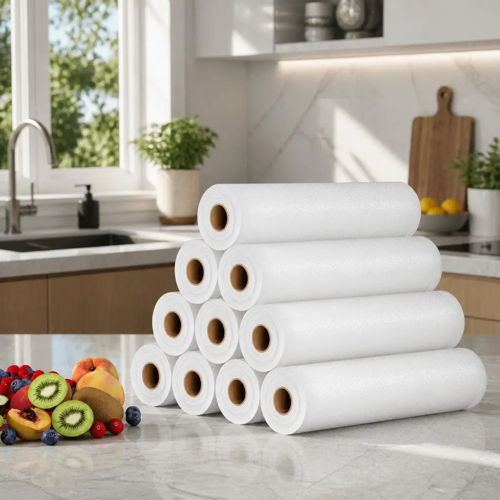 Food Vacuum Sealer Bags Kitchen 28cmx6m 10 Rolls