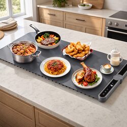 80 x 38cm Electric Food Warming Mat with 9 Heating Levels