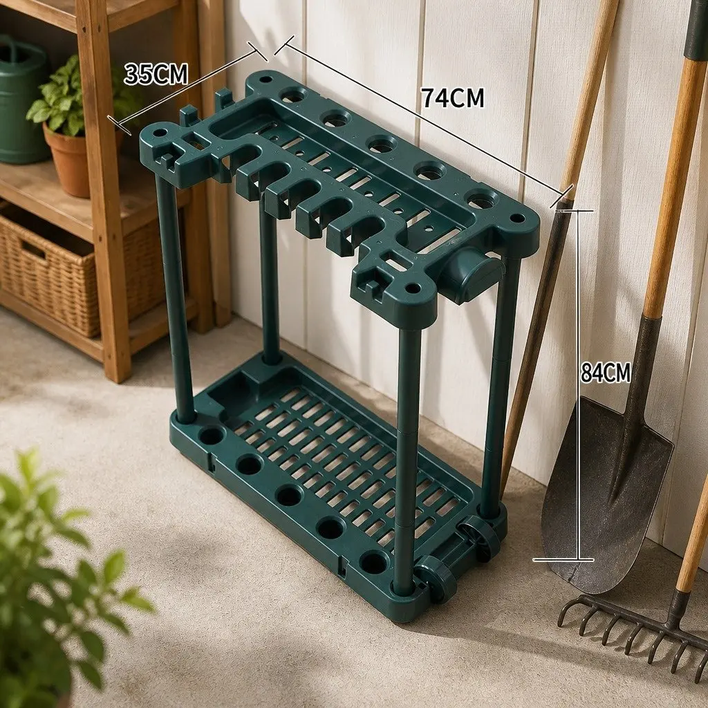 Garden Shed Tool Storage Organizer Garage Workshop Equipment Rack System