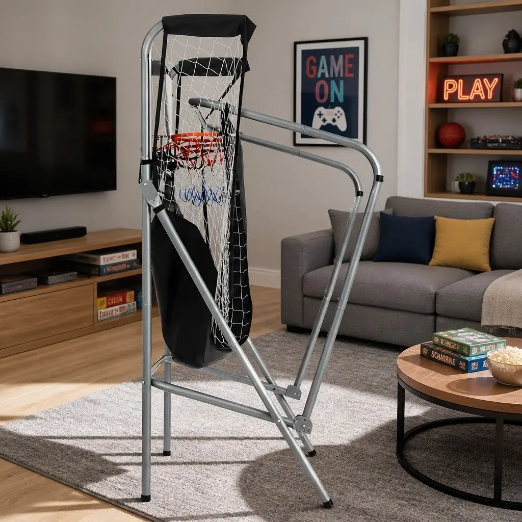 Basketball Shooting Machine Arcade Game Indoor Outdoor 205cm x 110cm x 204cm