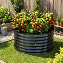 Galvanised Garden Bed Specifications: 90x45cm