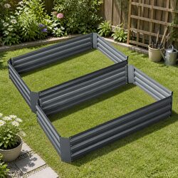 120x90cm Raised Garden Bed Planter Box Set of 2