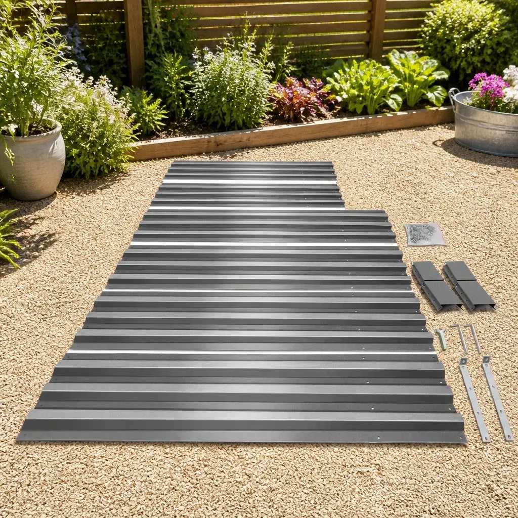 Raised Garden Bed Planter Box 150x90cm Galvanised Steel for Vegetables Herbs