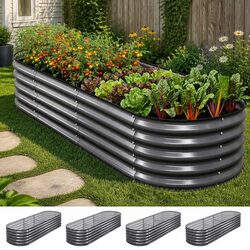 Specifications of the 4-Piece Raised Garden Bed Kit