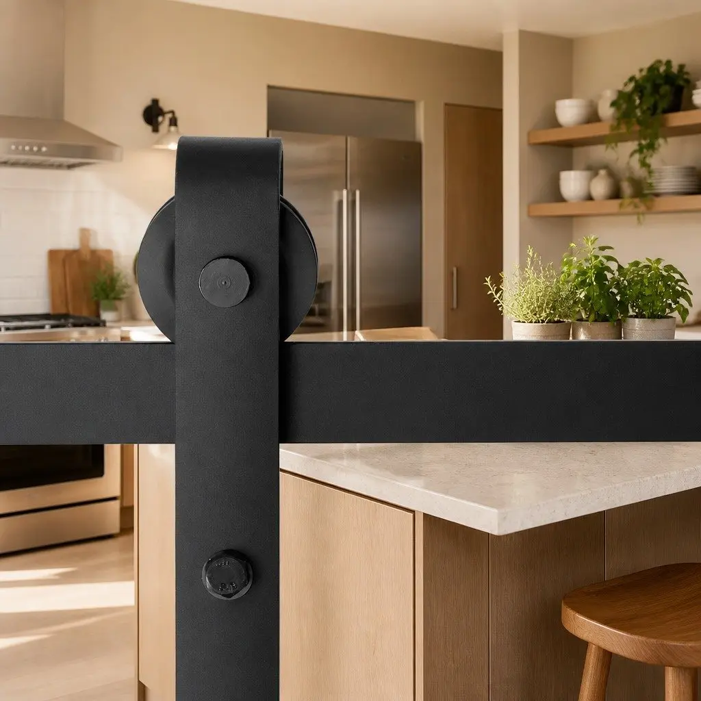 2.44m Barn Door Hardware Track Set for Interior Doors