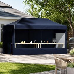 Pop Up Gazebo Marquee 3x6m Folding Tent Outdoor Garden Camping Portable Canopy