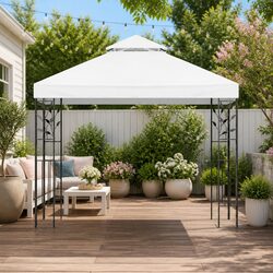 3m x 3m Iron Art Gazebo Tent Specifications and Features