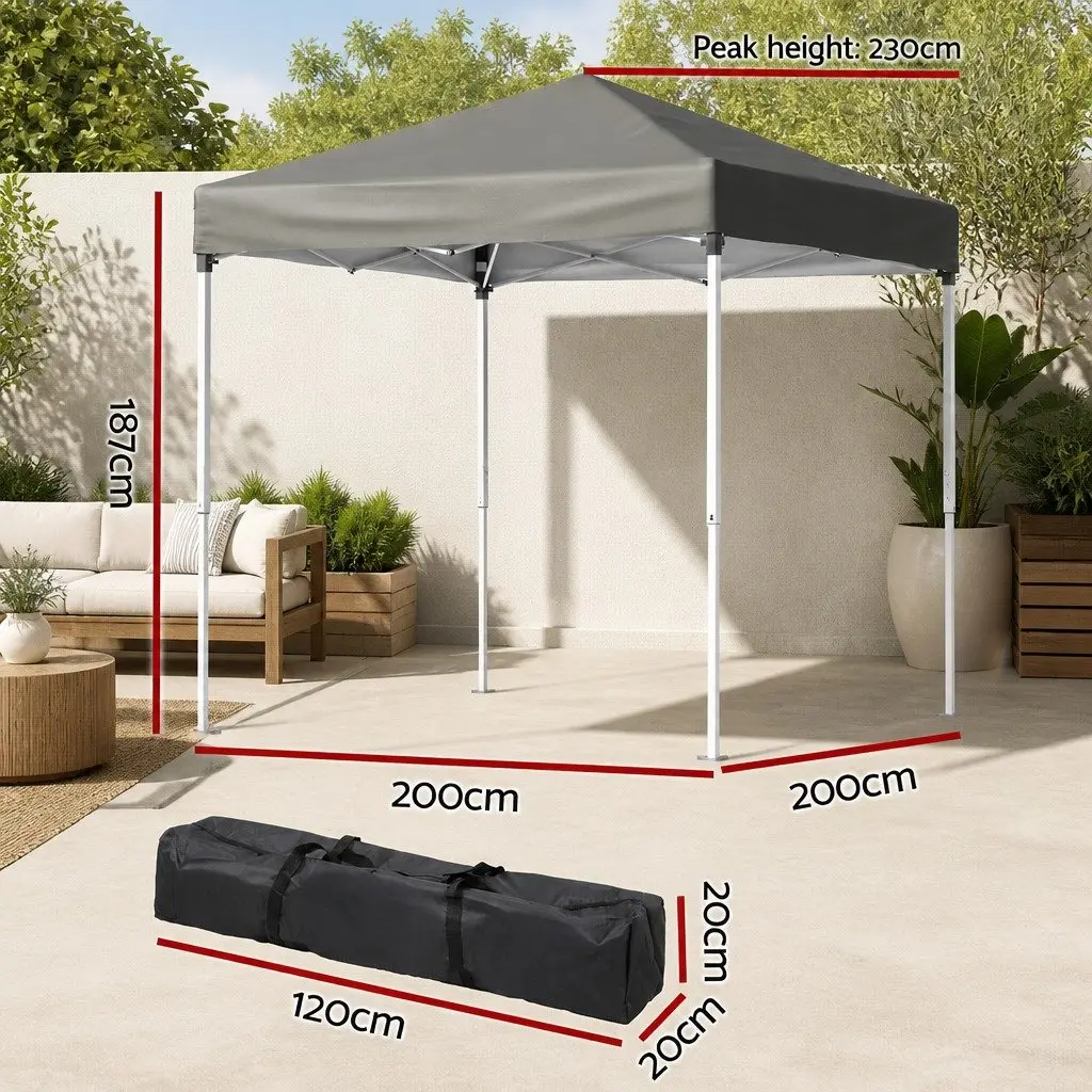 Gazebo 2x2m Outdoor Patio Garden Shade Canopy