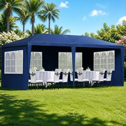 Specifications for 3x6m Blue Gazebo Tent with Canopy