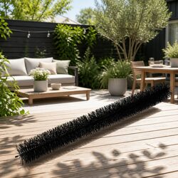 Gutter Brush Specifications: 92cm Length, 10cm Diameter