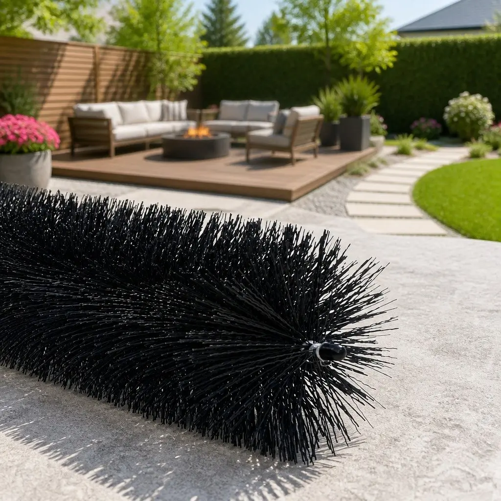 Gutter Guard Brush 92cm x 10cm Black Debris Protection Nylon Bristles 48 Pack