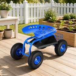 Specifications of the Garden Rolling Stool with Wheels