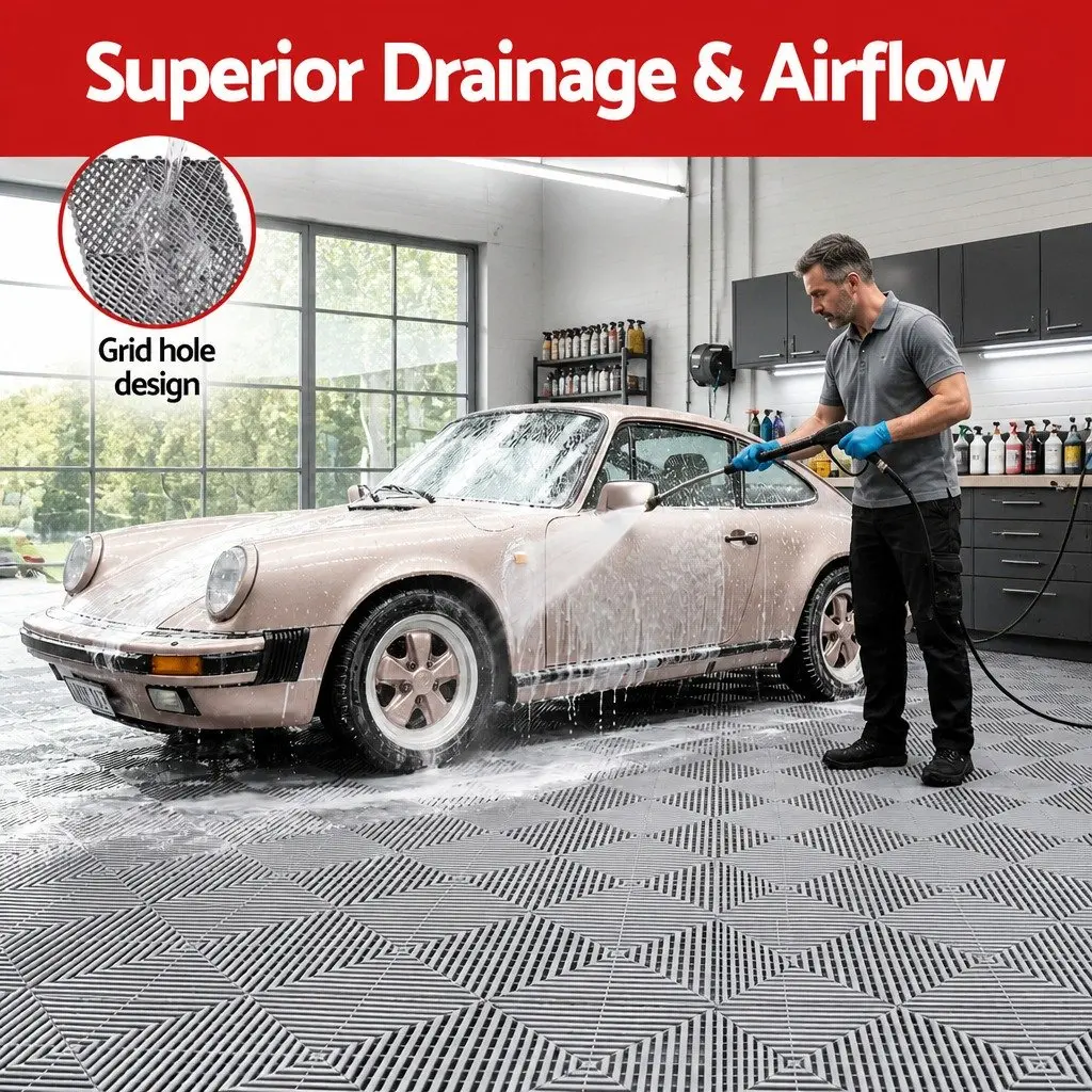 Interlocking Garage Floor Tiles 20PCS