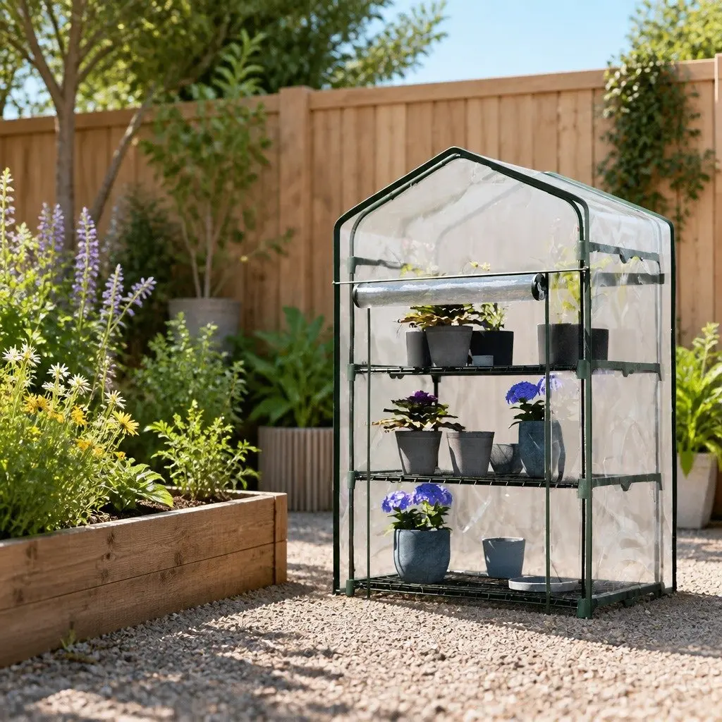 3-Tier Mini Greenhouse for Home Use