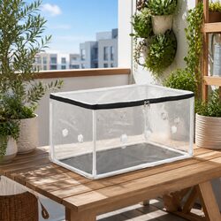 Mini Greenhouse Specifications: 50x25x25cm, PVC Cover