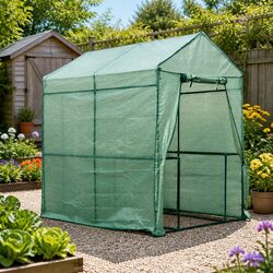 Specifications of Walk-in Greenhouse Tunnel 1.9M with 8 Shelves