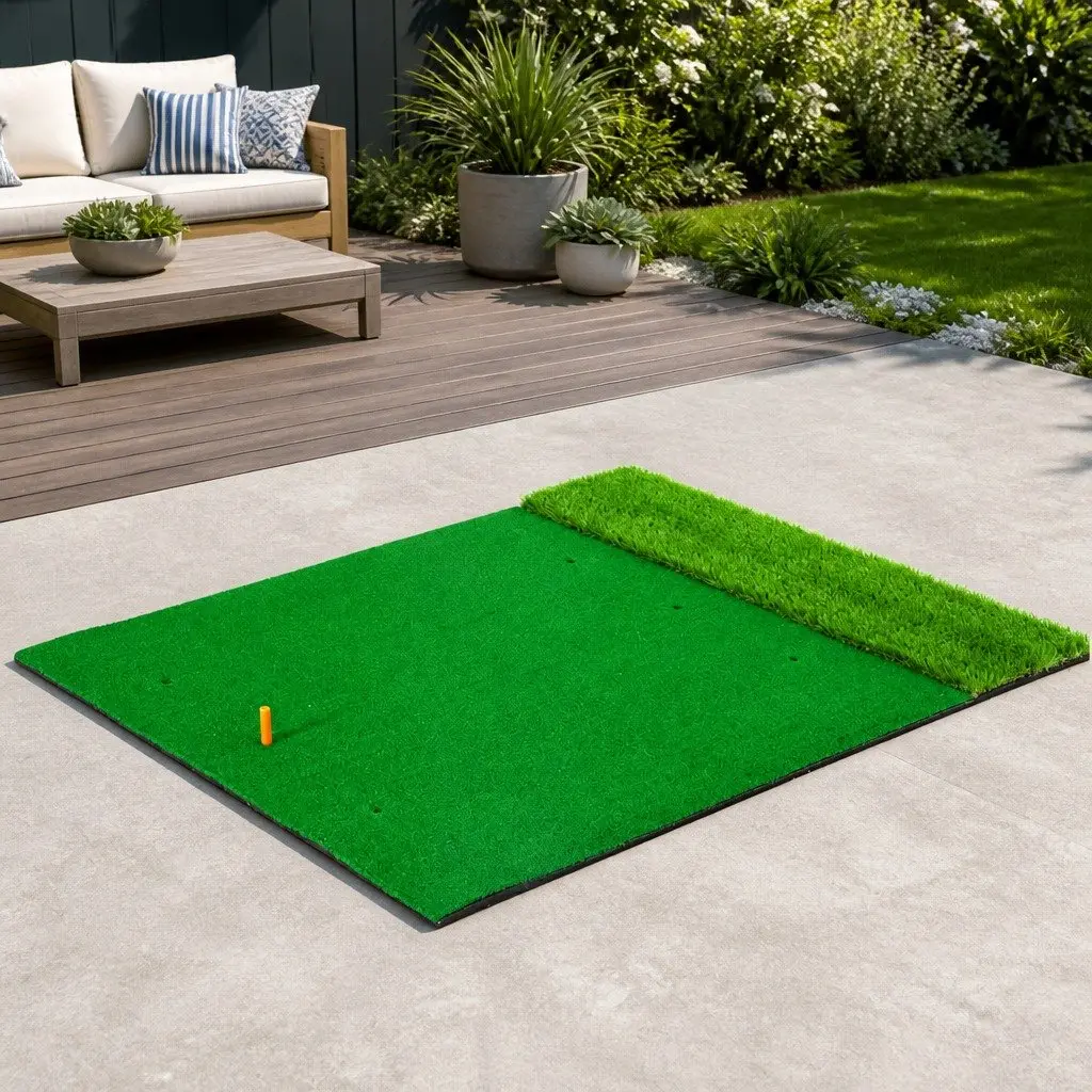 2-in-1 Portable Golf Hitting Mat