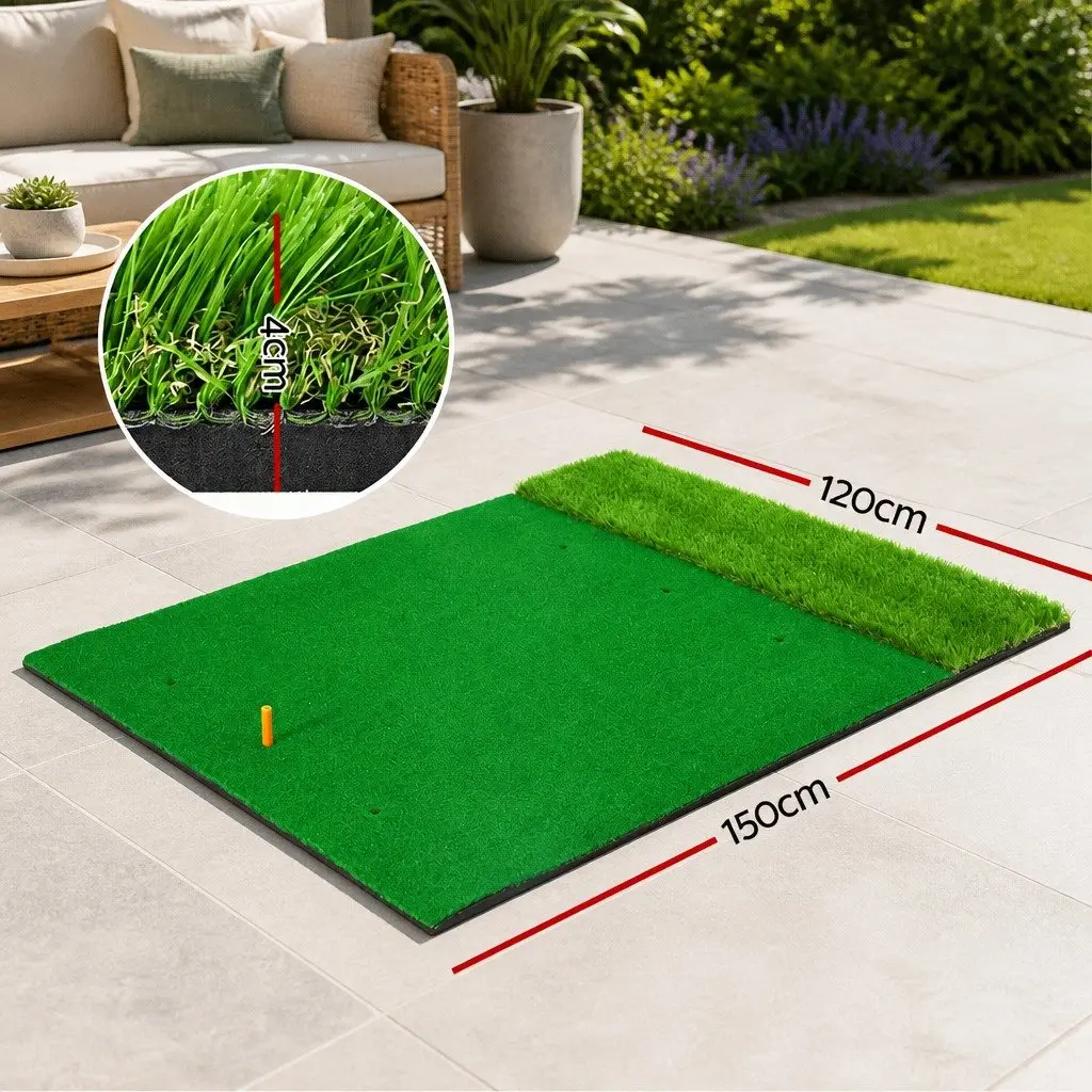2-in-1 Portable Golf Hitting Mat