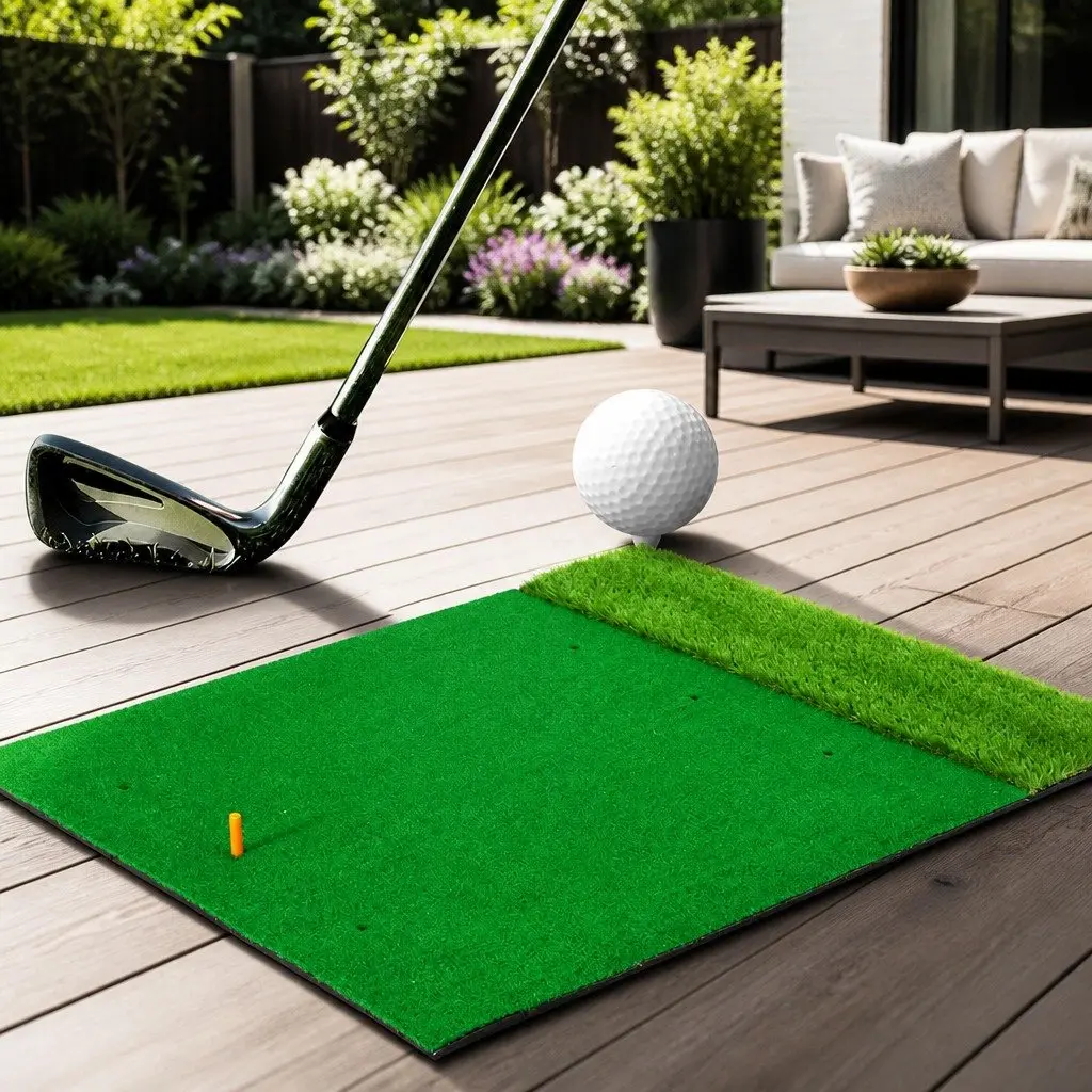 2-in-1 Portable Golf Hitting Mat