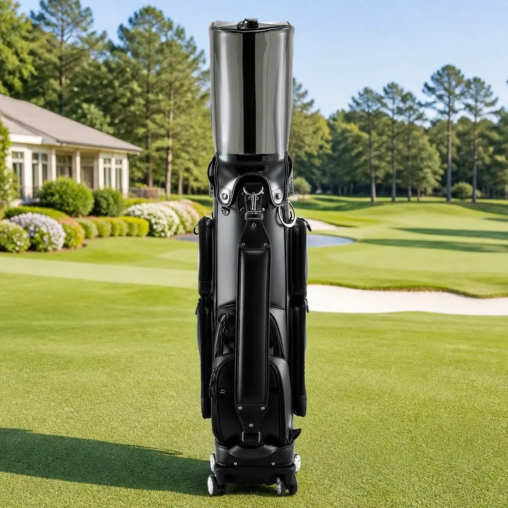 Golf Cart Bag Organiser for Course Use Black