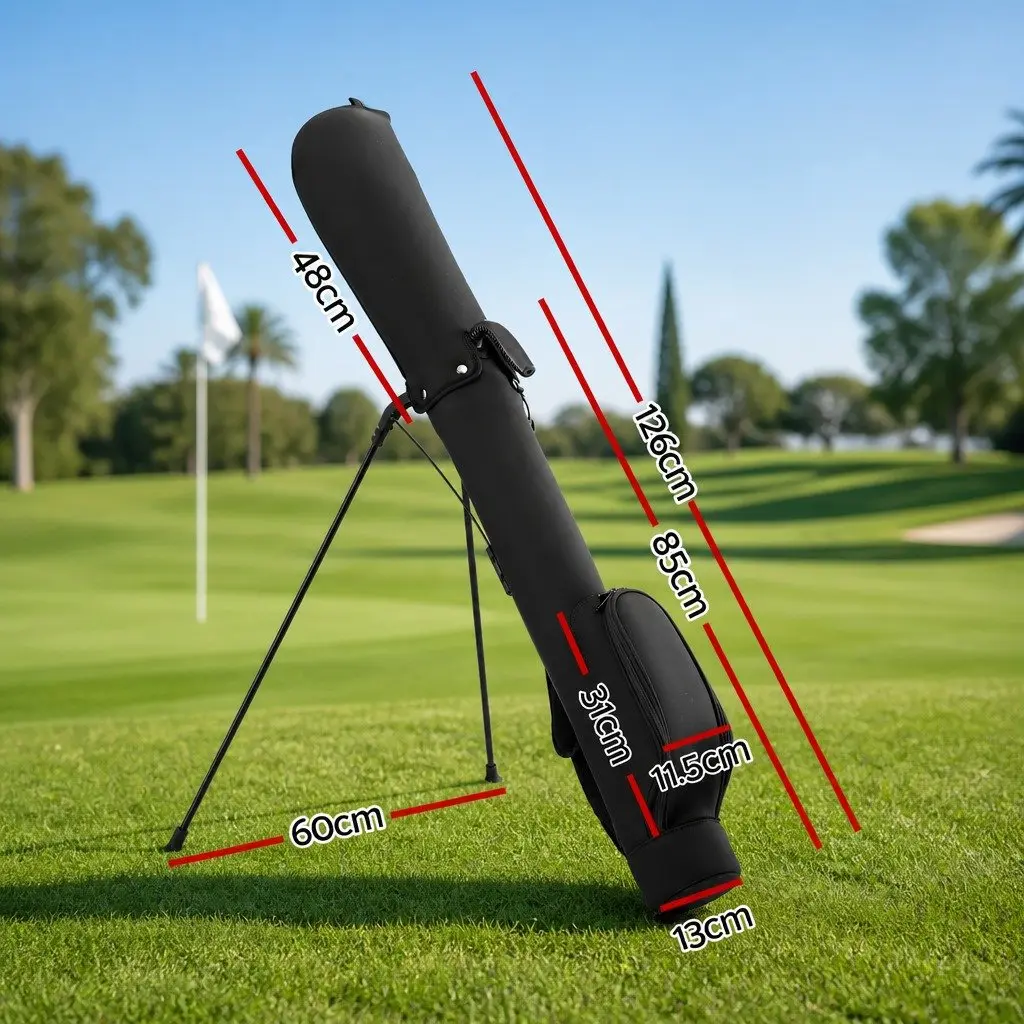 Golf Stand Bag Lightweight Pitch Putt Sunday Carry Portable Practice Compact