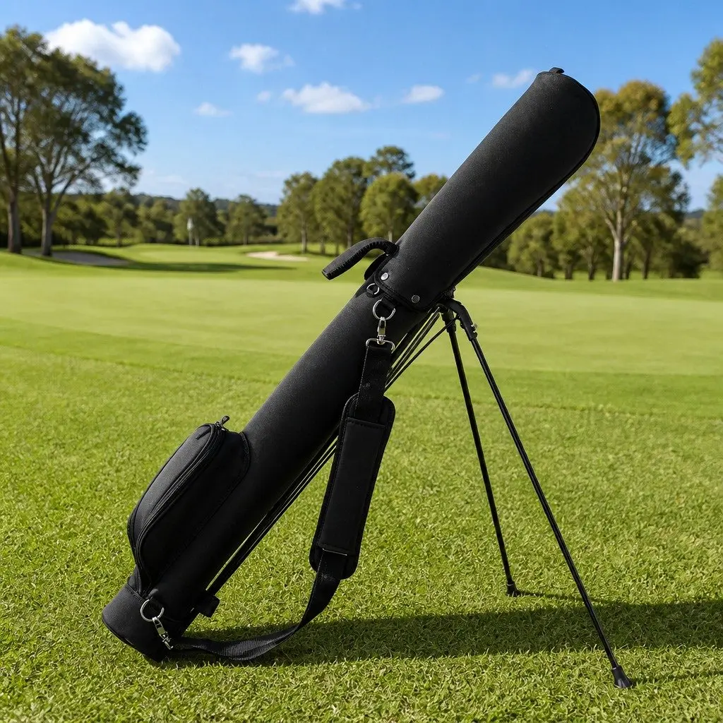Golf Stand Bag Lightweight Pitch Putt Sunday Carry Portable Practice Compact