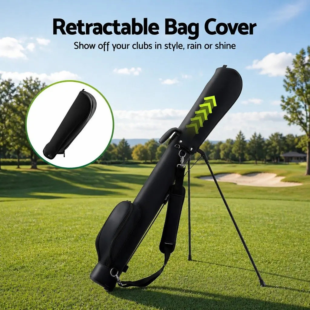 Golf Stand Bag Lightweight Pitch Putt Sunday Carry Portable Practice Compact