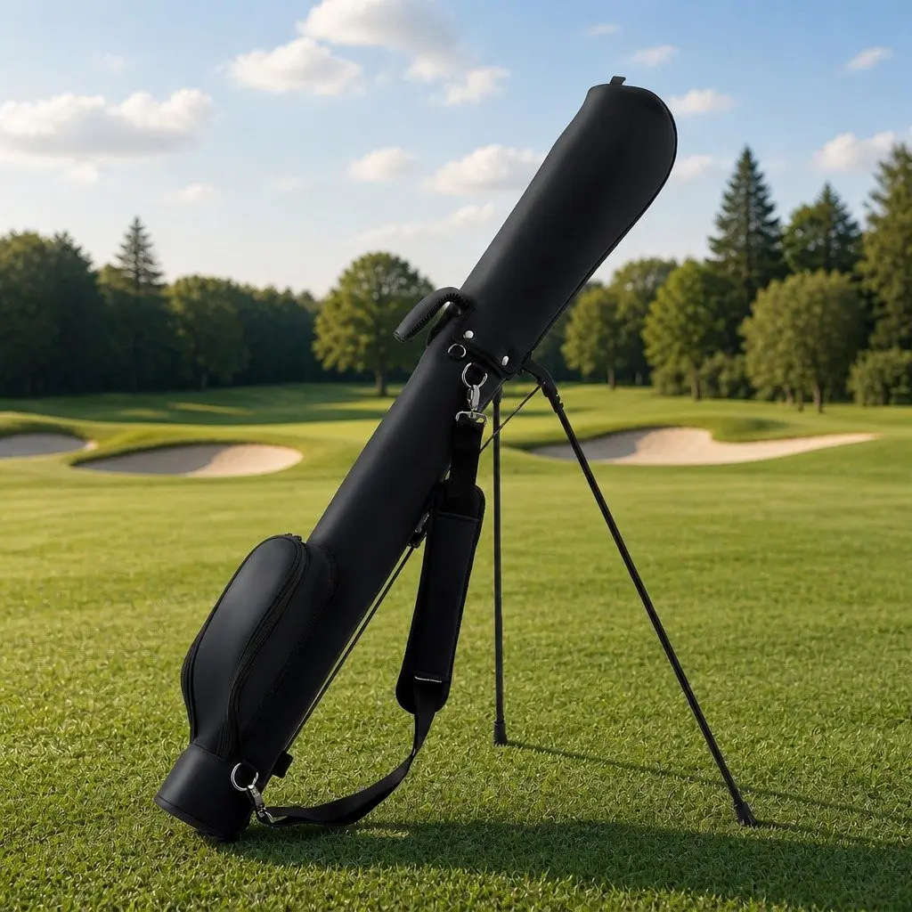 Golf Stand Bag Lightweight Pitch Putt Sunday Carry Portable Practice Compact