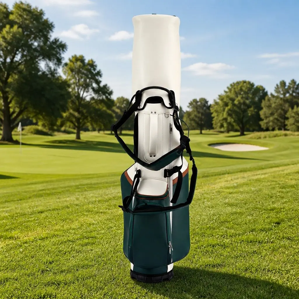 Golf Stand Bag Lightweight Carry Dual Strap Club Divider Walking Course