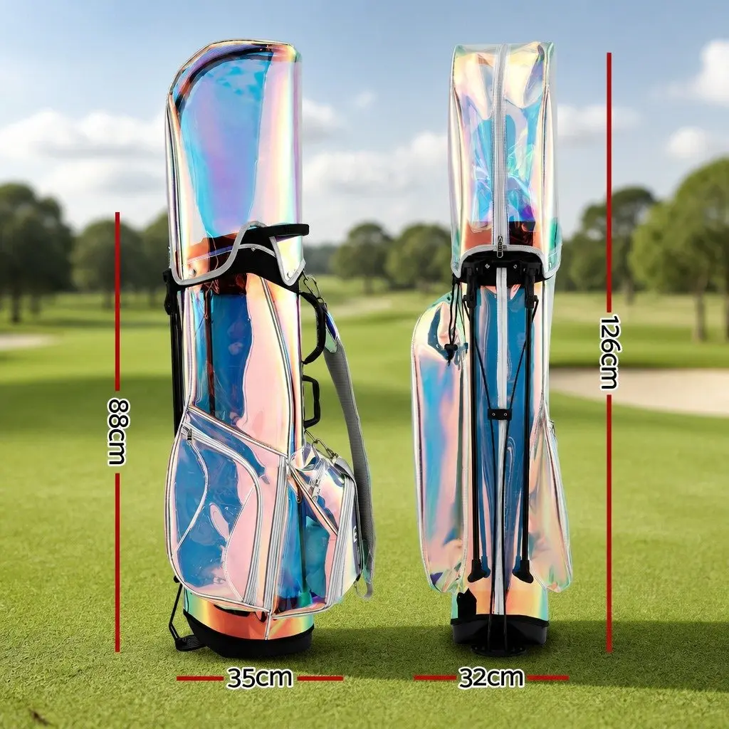 Golf Stand Bag Lightweight Carry Dual Strap Club Divider Walking Course