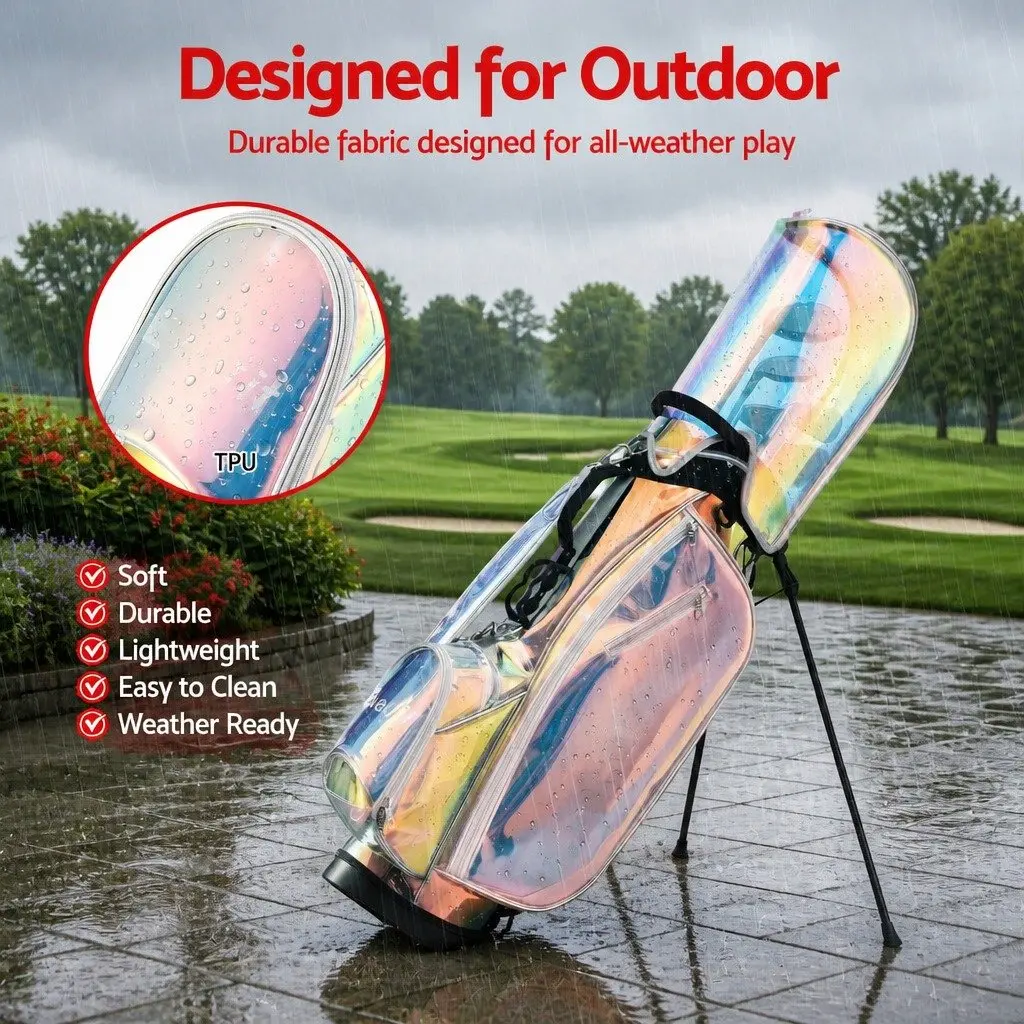 Golf Stand Bag Lightweight Carry Dual Strap Club Divider Walking Course