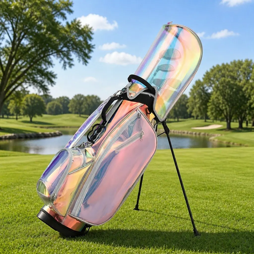 Golf Stand Bag Lightweight Carry Dual Strap Club Divider Walking Course