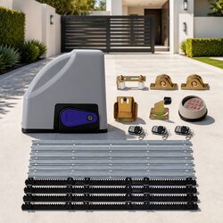 Electric Sliding Gate Opener Specs: 800KG Capacity, 4M Rail