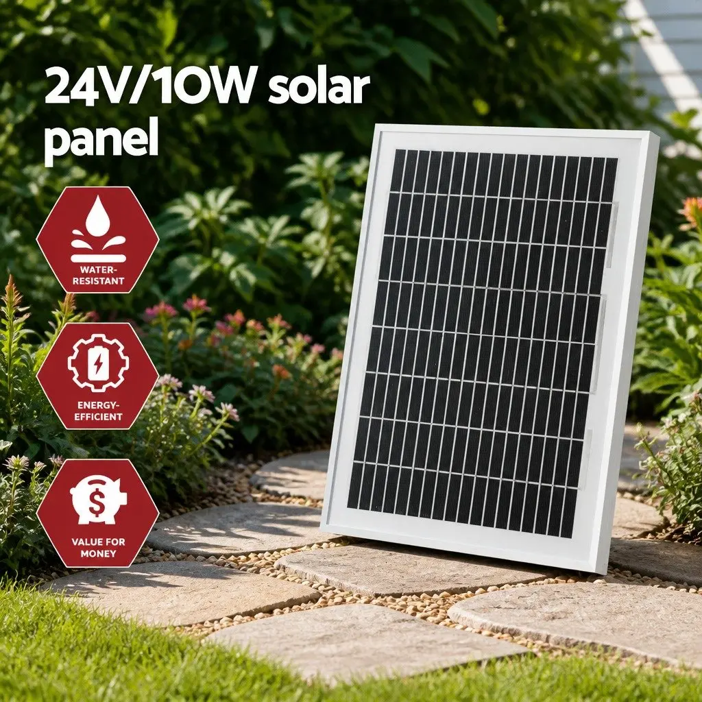 Automatic Sliding Gate Opener Kit Solar Powered for Residential and Commercial Use 6M 600KG