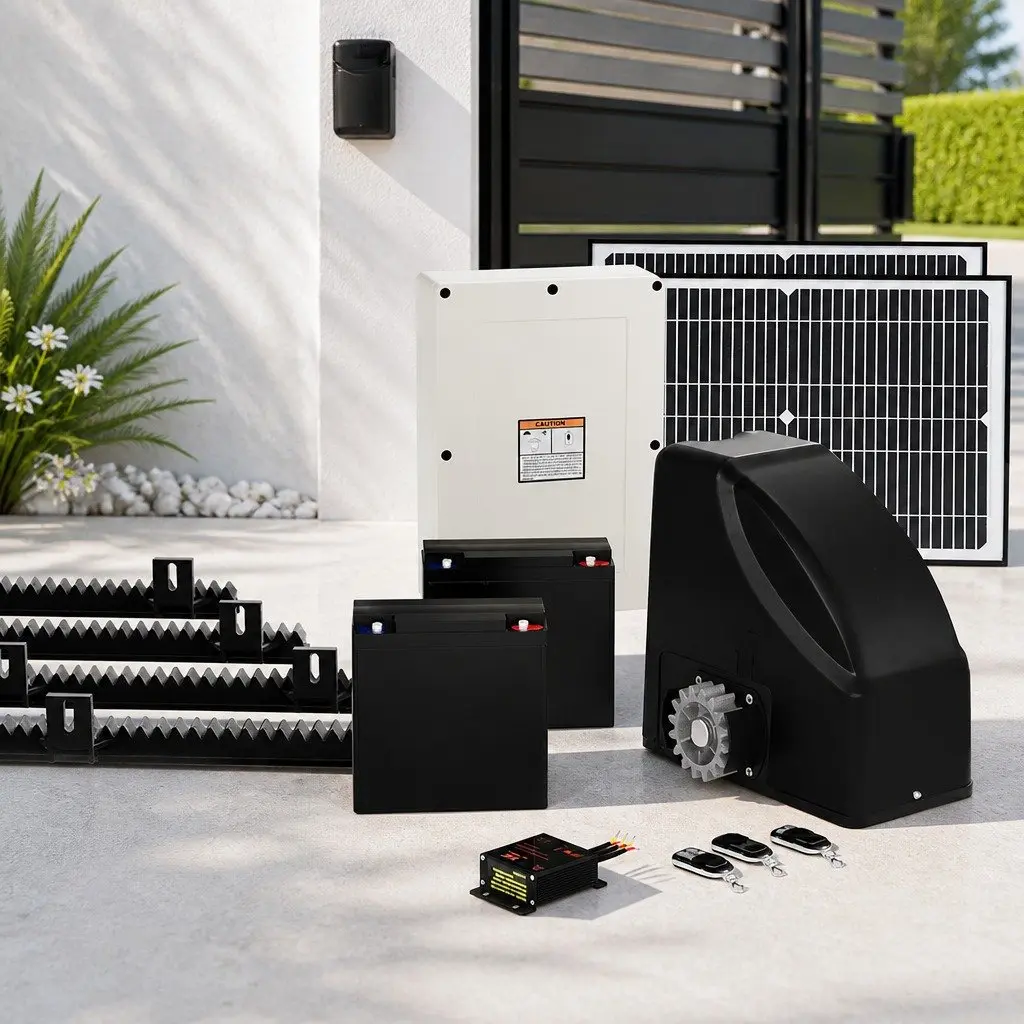 Automatic Sliding Gate Opener Solar 600kg