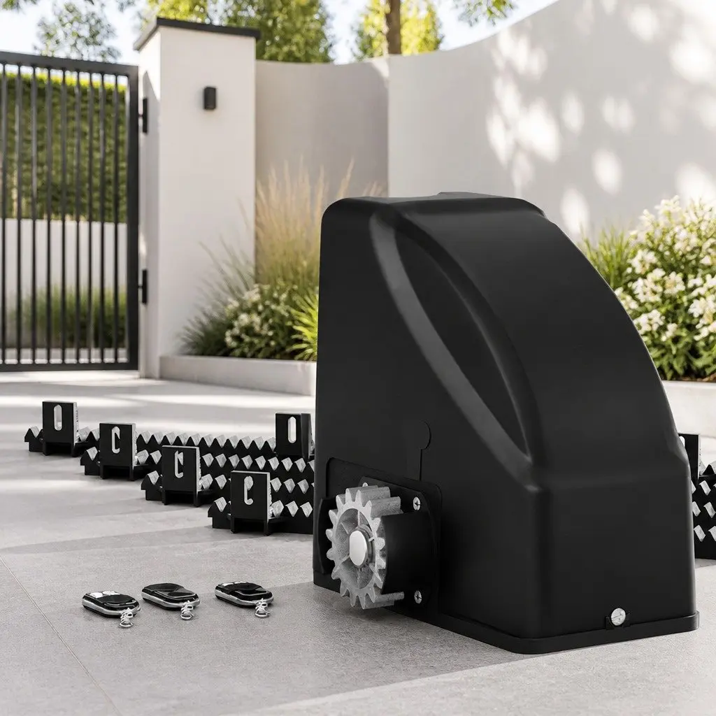 Automatic Sliding Gate Opener Kit 4M 600KG