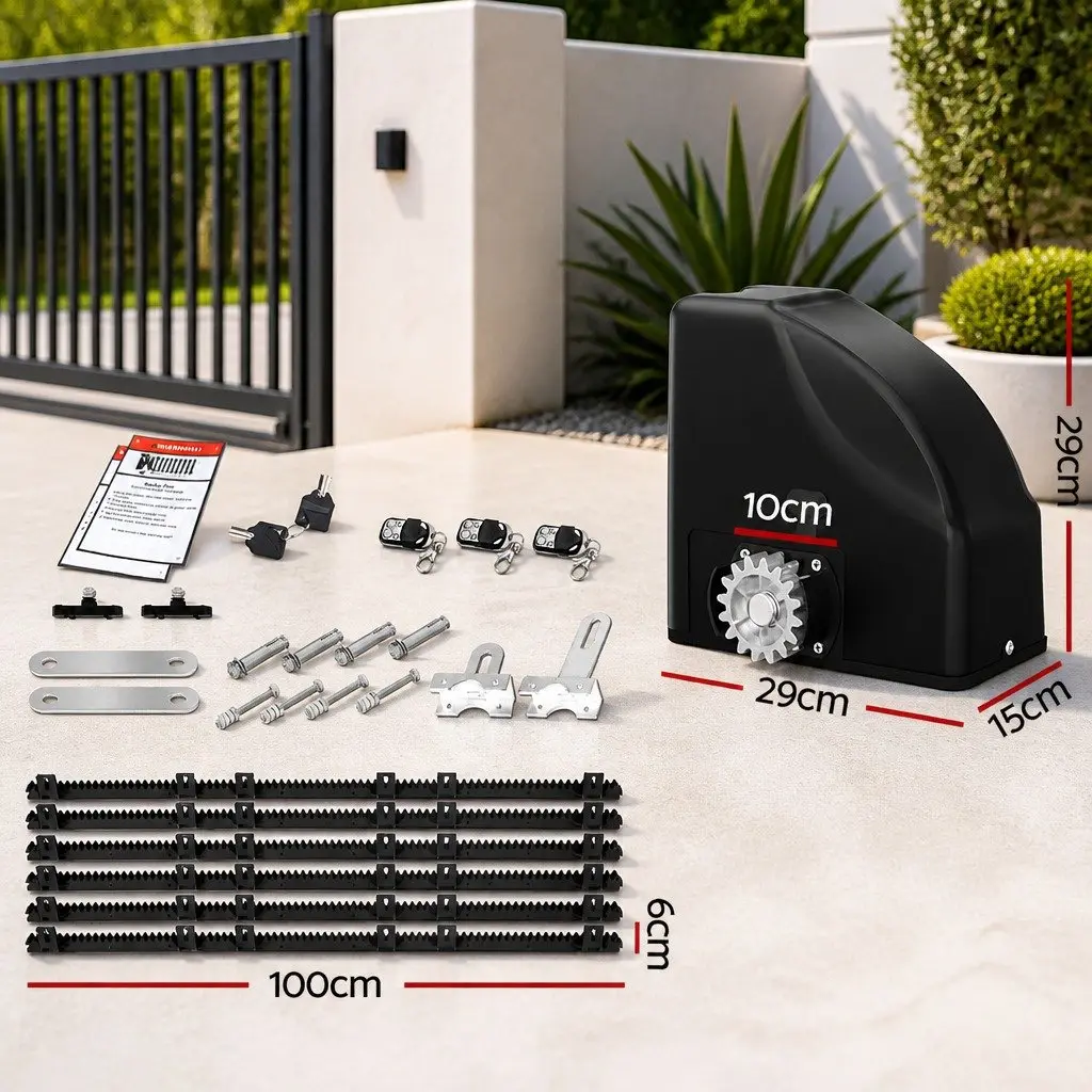 Automatic Sliding Gate Opener 6M 600KG