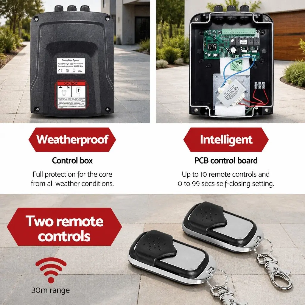Solar Powered Gate Opener 800kg