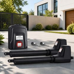 Electric Double Swing Gate Opener System 800kg Specifications