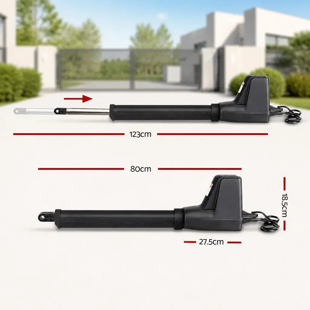 Electric Double Swing Gate Opener System 800kg