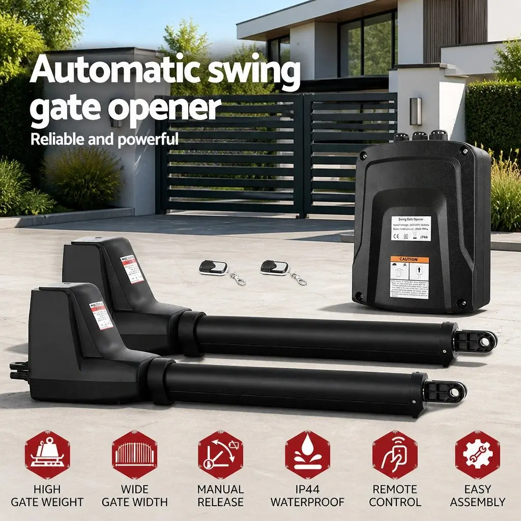 Electric Double Swing Gate Opener System 800kg