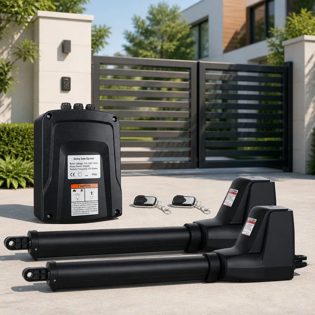 Electric Double Swing Gate Opener System 800kg