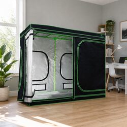 280x140x200CM Waterproof Grow Tent with Steel Frame