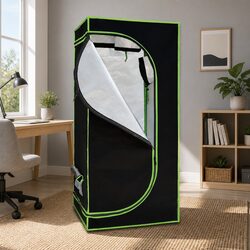 Grow Tent 60cm x 60cm x 140cm with Steel Frame & 600D Fabric