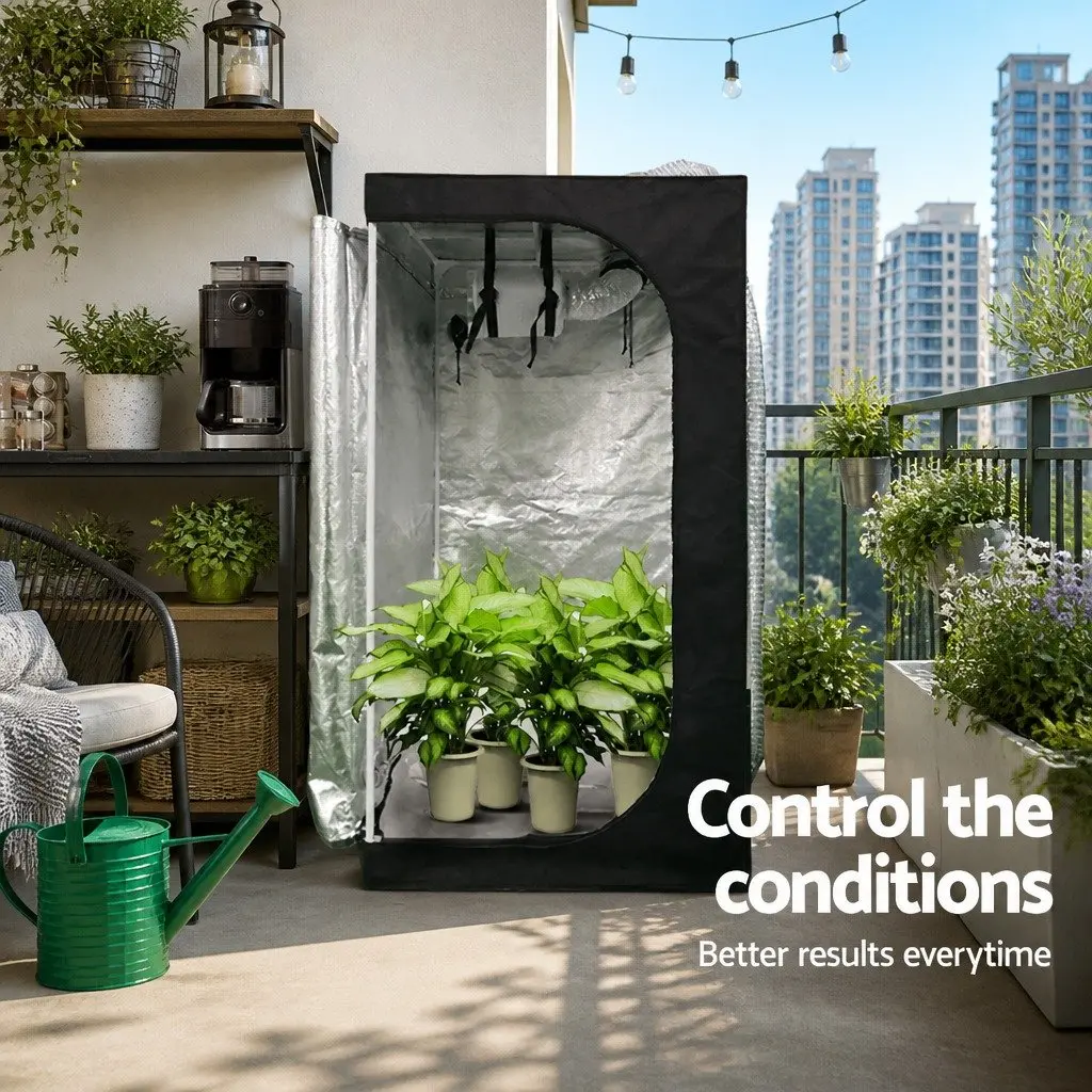 4" Hydroponics Grow Tent Ventilation