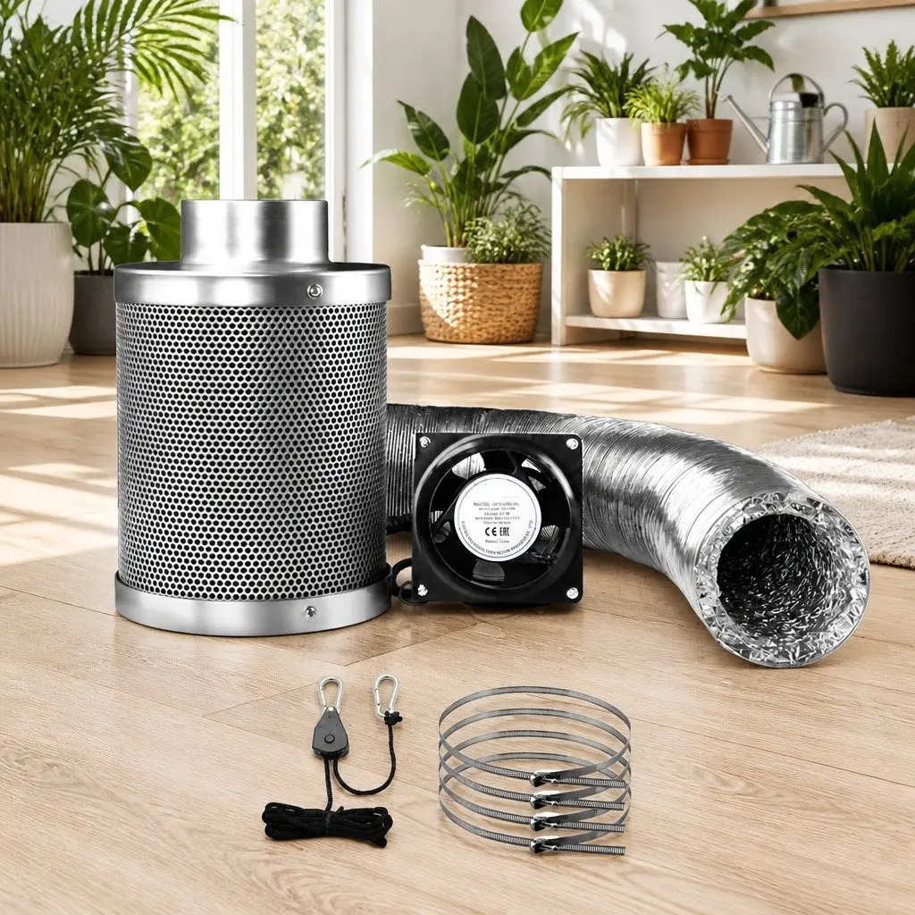 6 Inch Ventilation Kit Hydroponics Grow Tent System