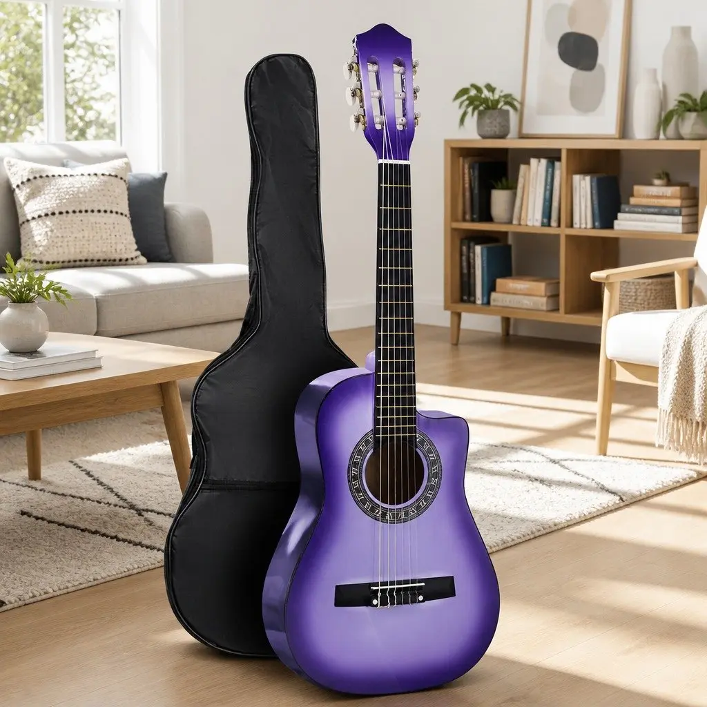 34 Inch Classical Guitar in Purple