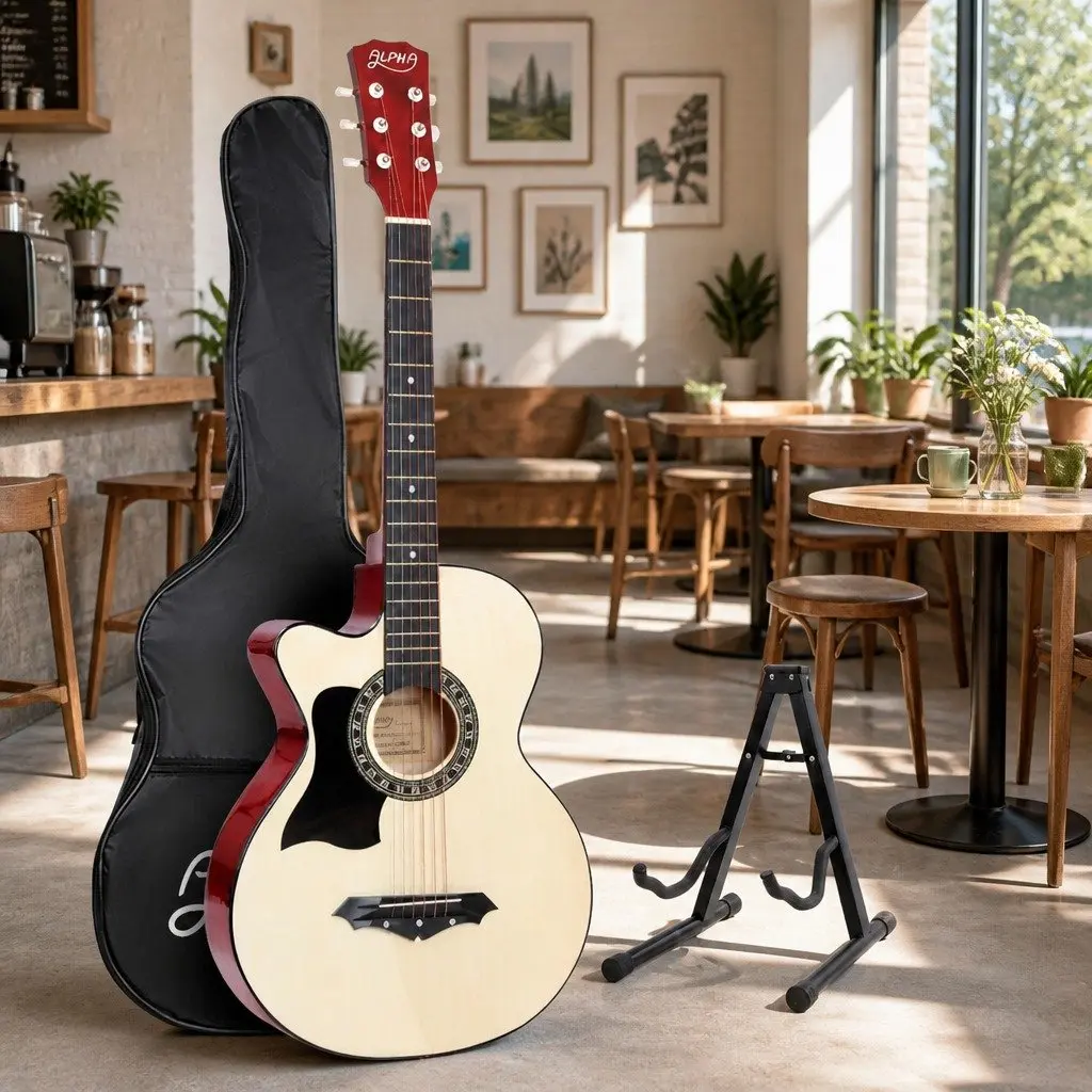38 Inch Left Handed Acoustic Guitar